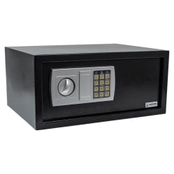 Elektronischer Tresor zur Aufbewahrung von Dokumenten und Geld, gesichert mit PIN-Code und Schlüssel SecureBox-40