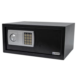 Büro- und Heimtresor mit PIN- und Schlüsselschloss, elektronisch, für Geld SecureBox-40