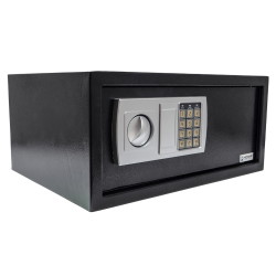 Möbelsafe für PIN-Code und Schlüssel mit elektronischem und mechanischem Schloss für Geld SecureBox-40