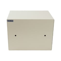 Safe für Büro oder Zuhause mit Schlüssel für Geld und Dokumente, klein, aus Stahl, SecureBox-10