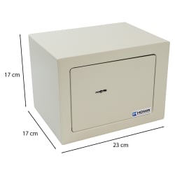 Ein kleiner Heimtresor für Wertsachen und Geld, hergestellt aus robustem Stahl – SecureBox-10