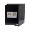Bürosafe mit PIN-Code und Schlüssel, groß, geräumig, Stahl mit elektronischem Bedienfeld SecureBox-60