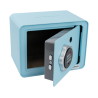 Spardose mit PIN-Code und Schloss, blauer Tresor SecureBox-15