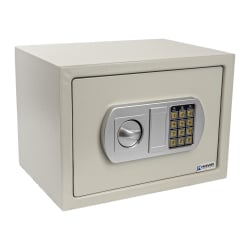Mini-Tresor mit Schlüssel und PIN-Code aus robustem Stahl SecureBox-35