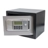 Sejf domowy na kod PIN i klucz z ekranem LCD, slodny 5 mm SecureBox-25