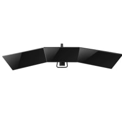SolidHand-CM03U 3-Monitorarm für 17-27 Zoll Bildschirmdiagonale mit zwei USB-Anschlüssen und Gasdruckfeder