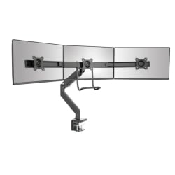 SolidHand-CM03U Dreifach-Monitorhalterung für den Schreibtisch, 17-27 Zoll