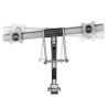 SolidHand – BM02U Doppelmonitorarm mit USB-Anschlüssen, 17–32 Zoll Diagonale und Gasdruckfeder