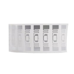 Langstrecken-RFID-Tags in Form von Aufklebern auf einer Rolle mit einer Frequenz von 860-960 MHz Tag-U9-7321