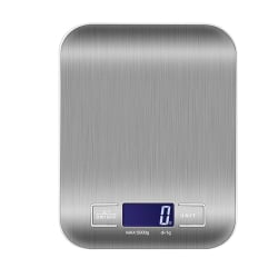 Kleine Küchenwaage, elektronisch, bis 5 kg, Genauigkeit von 1 Gramm, LED-Display, Tara-Funktion HDWR wagPRO-K5
