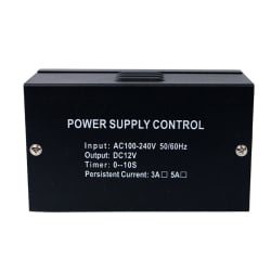 Zugangskontrollnetzteil für elektronische Geräte, Türschlösser, Türklingeln, Zeiterfassungsgeräte HDWR SecureEntry-PS10-3A