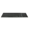 Bluetooth-Laptop-Tastatur mit Ziffernblock, Membrantastatur, QWERTY-Tastatur, Typ CLAW-BC100