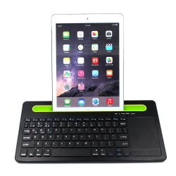 Tastatur mit Bluetooth-Touchpad und Ständer für Smartphone oder Tablet, Membrantastatur, kleine Typisierung CLAW-BM110