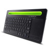 TyperCLAW-BM110 – Kleine Membrantastatur für iPad mit Bluetooth und Halterung für Smartphone und Tablet