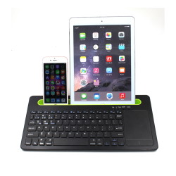 Bluetooth-Tastatur für Handy, Tablet, Laptop mit Ständer, Membrantastatur CLAW-BM110