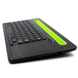 Tastatur typerCLAW BM110 HDWR / kabellose Computertastatur mit Griff für Telefon/Tablet / Bluetooth