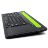 Tastatur typerCLAW BM110 HDWR / kabellose Computertastatur mit Griff für Telefon/Tablet / Bluetooth
