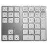 Bluetooth-Zifferntastatur für Laptops und Tablets mit einer Reichweite von bis zu 10 Metern, Membrantastatur CLAW-BN100