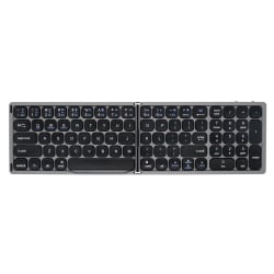 Kabellose, faltbare Tastatur mit Bluetooth, Membran, QWERTY-Layout, Typ CLAW-BS110