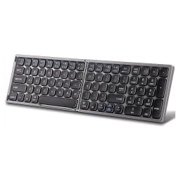 Faltbare Bluetooth-Tastatur, Membran, QWERTY-Layout, kompakt für Laptop, Tablet TyperCLAW-BS110