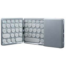 Faltbare Bluetooth-Tastatur mit QWERTY-Layout und Touchpad typerCLAW-BS120