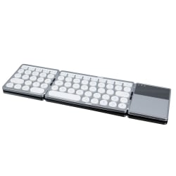 Faltbare Smartphone-Tastatur mit Bluetooth und Touchpad, QWERTY-Layout, TyperCLAW-BS120