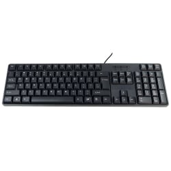 Computertastatur mit Ziffernblock, verkabelt mit USB typerCLAW-PC100