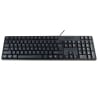 Computertastatur mit Ziffernblock, verkabelt mit USB typerCLAW-PC100