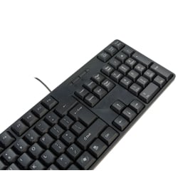 Kabelgebundene Computertastatur mit Ziffernblock-Typen CLAW-PC100
