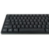 Computertastatur mit Ziffernblock, kabelgebunden über USB, QWERTY-Layout, klassische TyperCLAW-PC100