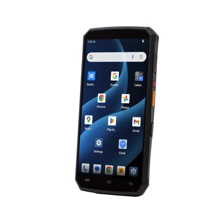 Mobiler Computer mit QR-Code-Scanner, Android 15, WIFI, Bluetooth und LCD-Touchscreen AndroSavvy-200