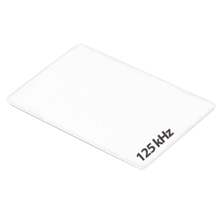 EINZIGARTIGE 125-kHz-Proximity-Karte zur Identifizierung, kodiert, RFID LF, glänzend weiß HD-RWC01