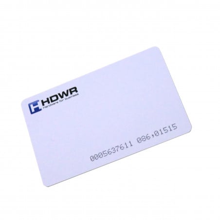 RFID-Zutrittskontrollkarte mit 13,56 MHz Frequenz und HDWR-Logo, codiert HD-RPC02