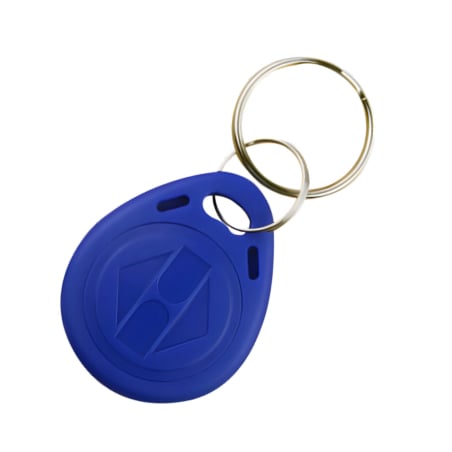 MIFARE-codierter Proximity-Schlüsselanhänger, RFID-Frequenz 13,56 MHz, blau HD-RKF22