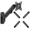 Set - Wandhalterung für Monitor 17-27 Zoll SolidHand-AW01 + VESA-Adapter SolidHand-M01
