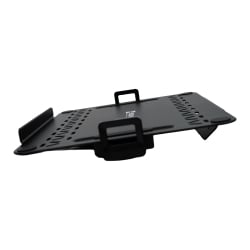Laptopablage aus Stahl mit ausgezogenen Seitenhaltern SolidHand-AL01