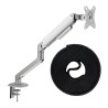 Set - Monitorhalterung für Schreibtisch 17-32 Zoll SolidHand-DS01 + Klettkabelbinder SolidHand-CM01T