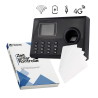 Set: Zeiterfassungsgerät TimeLok-400 mit 15 RFID-Karten 125 kHz und E-Book „Zeit unter Kontrolle“