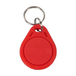 Codierter RFID-Schlüsselanhänger 125 kHz HD-RKF07R, rot