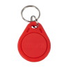 Codierter RFID-Schlüsselanhänger 125 kHz HD-RKF07R, rot