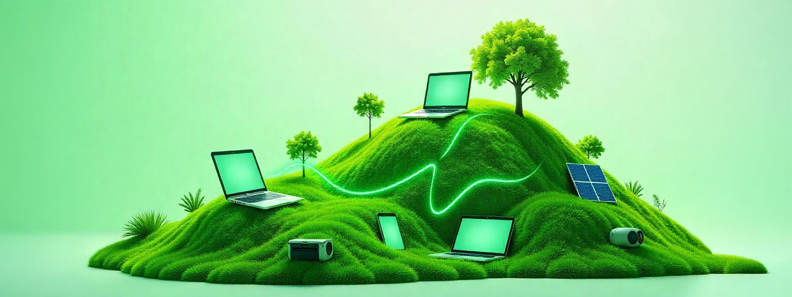 Grüne Technologie zu Hause und im Büro: Wie man elektronische Geräte umweltfreundlicher macht