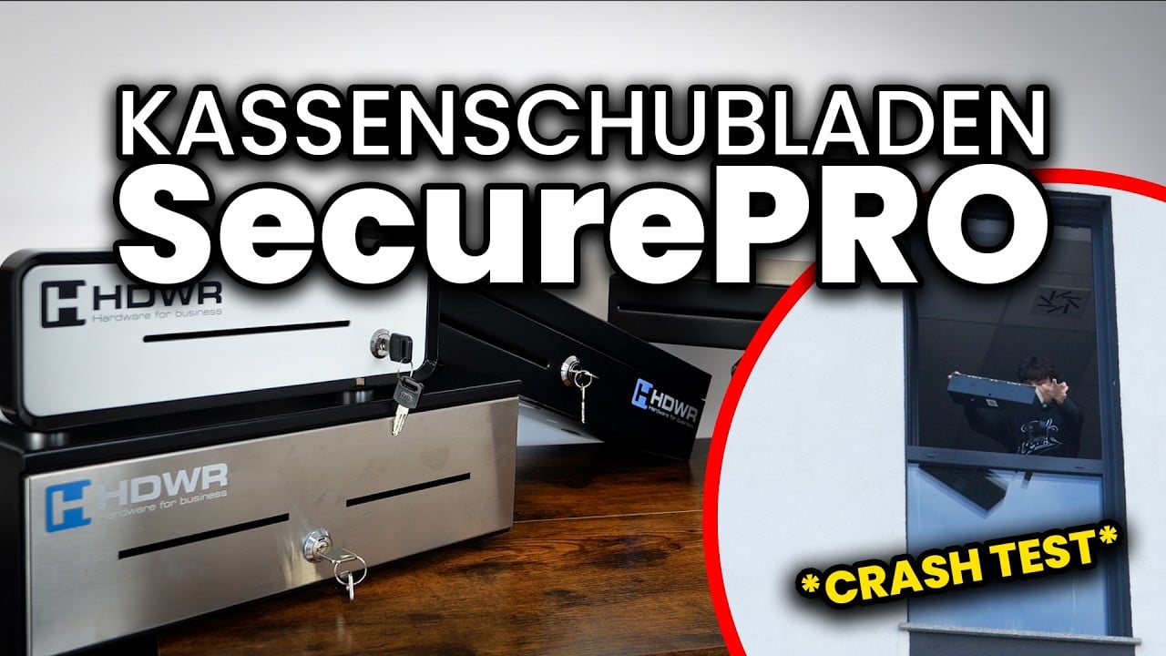Welche Kassenschublade wählen? SecurePRO-Serie im Crashtest